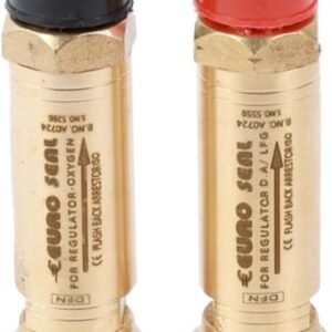 EURO WELD-EURO SEAL Flashback Arrestor For Gas Cutting Torch Gas Regulator Flashback Arrestor NRV