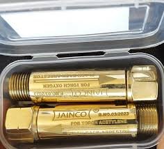JAINCO Flashback Arrestor For Gas Cutter Gas Regulator Oxygen-Acetylene For Safety NRV Brass Body Best Quality