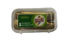 JAINCO Flashback Arrestor For Gas Cutter Gas Regulator Oxygen-Acetylene For Safety NRV Brass Body Best Quality - Image 5
