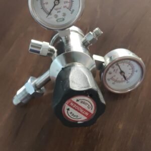 Argon S.S-316 Double Stage Double Gauge Regulator For Argon Cylinder Manufactures